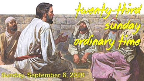23rd Sunday In Ordinary Time Year C 2022 Young Catholics Otosection