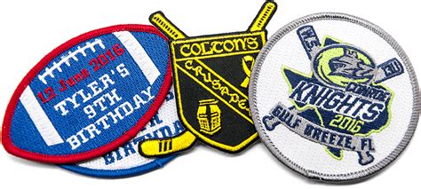 Sports Patches - Custom Patches for Hats | Patches4Less.com