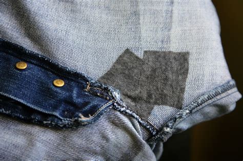 How to fix ripped jean's inner thigh by hand or how to fix holes in jean's inner thigh. Our Big Mad Adventure: DIY Tutorial - Repair Jeans with a ...