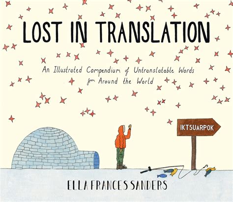 Lost In Translation By Ella Frances Sanders Penguin Books Australia