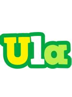 Ula Logo | Name Logo Generator - Popstar, Love Panda, Cartoon, Soccer png image