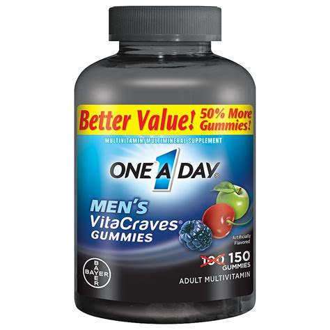 One A Day Vitacraves Mens Multivitamin Gummies Walgreens