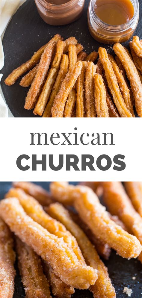 Homemade Mexican Churros Recipe With Dipping Sauces Wanderzest