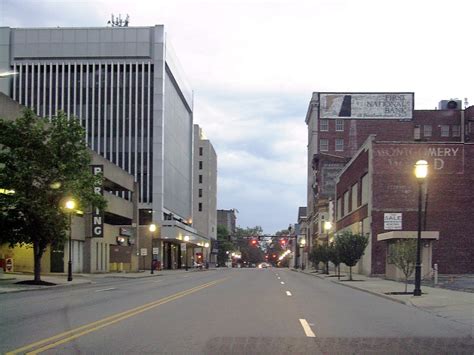 Middletown Oh Main St Looking South At Dusk Photo Picture Image