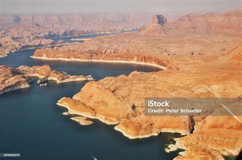 Aerial Shoot Of Lake Powell Stock Photo Download Image Now Above