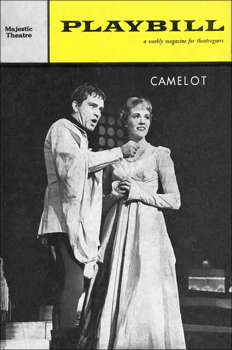 Camelot Broadway Winter Garden Theatre 1981 Playbill