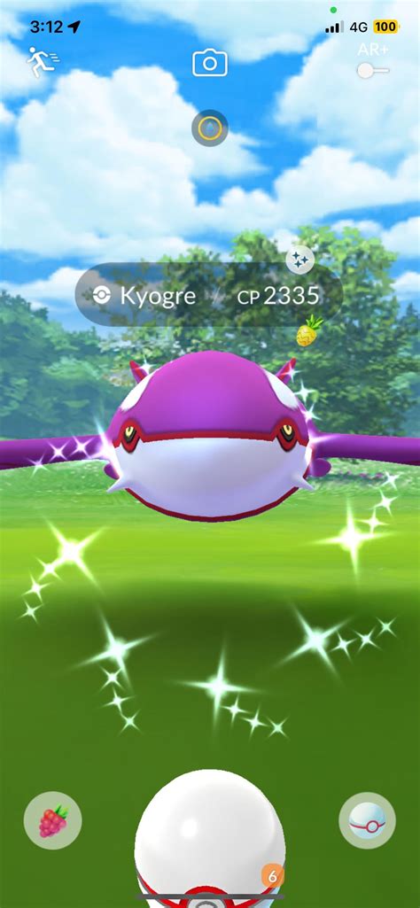 Shiny Kyogre On 9th Raid Rpokemongo