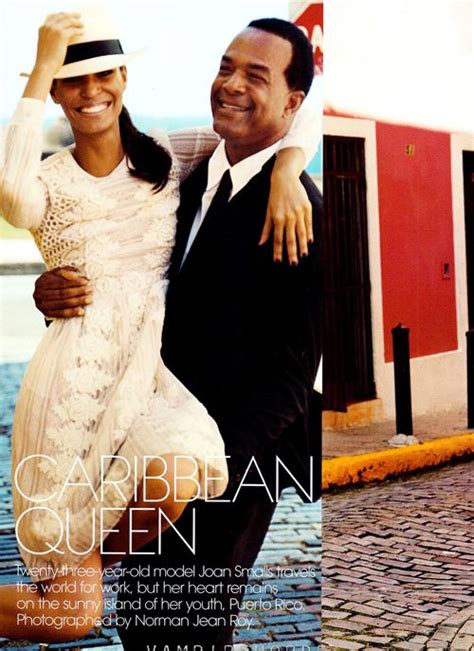Joan Smalls Norman Jean Roy Vogue August 2012 Caribbean Queen