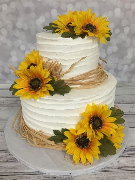 For Morgans Birthday Sunflower Themed Wedding Sunflower Wedding Sunflower Wedding Cake