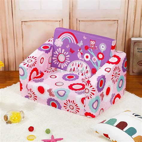 Kids Sofas Childrens Sofa Bed Babys Upholstered Couch Sleepover Chair