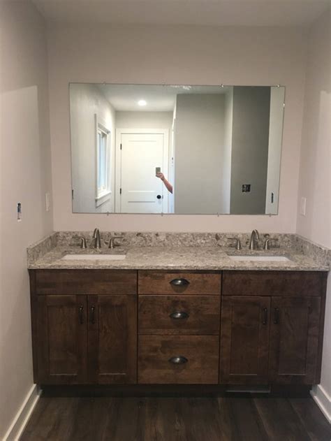 The mirror plays a key part in daily grooming does the mirror have to hang above the basin? Vanity light height and mirror height