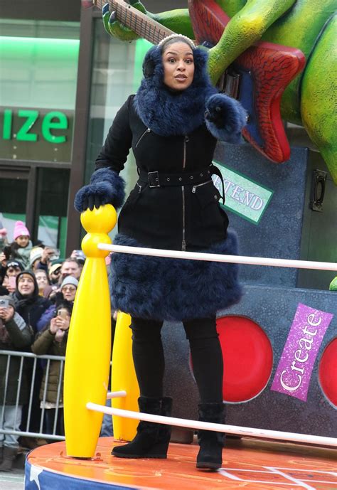 Jordin Sparks At 96th Macys Thanksgiving Day Parade In New York 11242022 Hawtcelebs