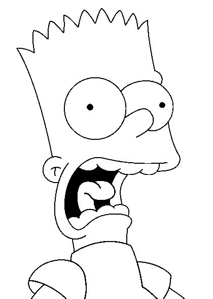 Dessins De Bart Simpson à Colorier Simpsons Drawings Simpsons Art