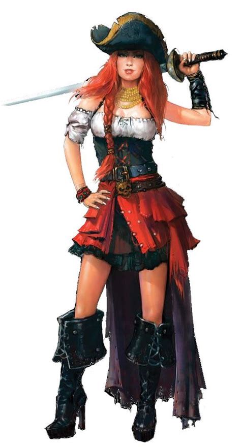Pirate Woman Anime Pirate Pirate Art