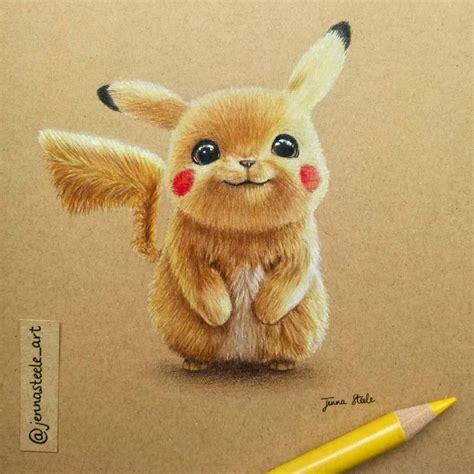 Detective Pikachu Movie Pikachu Pokemon A Varied Collection Of Pencil