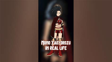 Momo Yaoyorozu From My Hero Academy💥 In Real Life Heroacademy