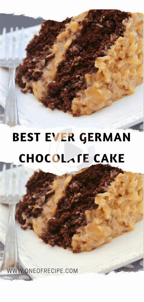 Luckily, you can break it down into stages to make it more doable: #chocolate #cake | German chocolate cake recipe, Homemade ...