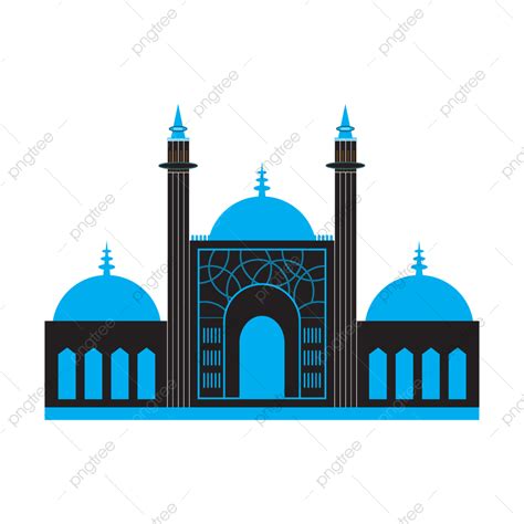 Mooie Moskee Ontwerp Transparante Achtergrond Png Vector Islamitische