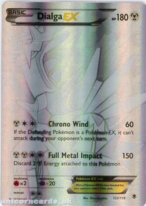 Dialga Ex 122119 Phantom Forces Rare Secret Mint Pokemon Card