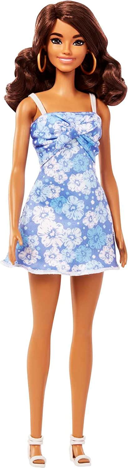Barbie Loves The Ocean Doll Brunette With Blue Sundress And Accessories Doll And