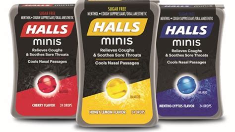 Halls Intros Minis Sugar Free Cough Drops Drug Store News