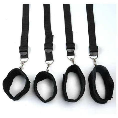 Bedroom restraint kit $ 45.00. Bedroom Bondage Kit Under The Bed Restraints with Soft ...