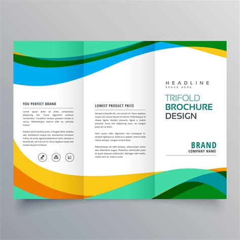 Creative Trifold Business Brochure Design Template Download Free