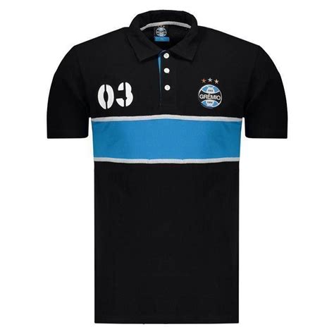 Camisa Polo Grêmio 03 Masculina Netshoes