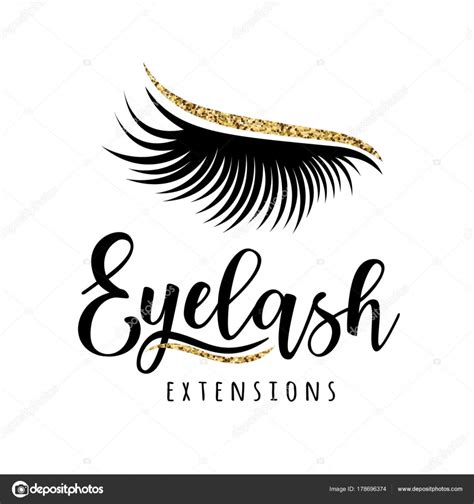 Lash extension logos | Eyelash extension logo — Stock Vector © Volchonok #178696374