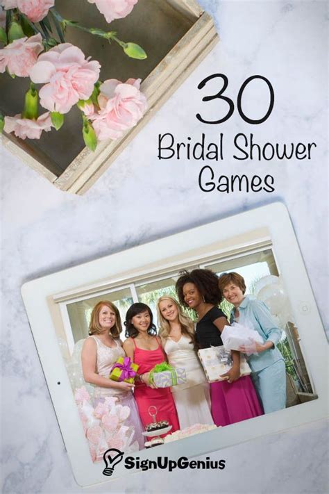 30 Bridal Shower Games Bridal Shower Games Wedding Planning Organizer Bridal Shower