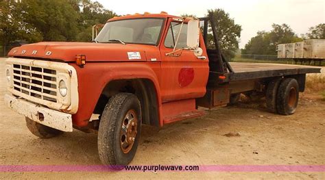 Ford F600 Flatbed 1960 Ford F600 Truck Dump Restored Flat Bed Dulley