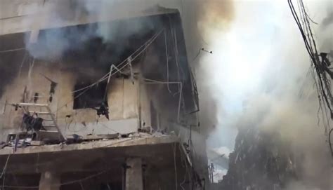 Deadly Airstrikes In Aleppo Syria