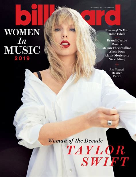 Taylor Swift Billboard Magazine December 2019 Celebmafia
