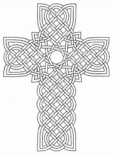 Internet is full of websites to get free stuff including printable coloring pages for kids and adults. Free Printable Celtic Cross Coloring Pages - Coloring Home