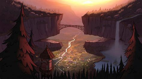 Pin By Анна On картинки Gravity Falls Characters Autumn Scenery