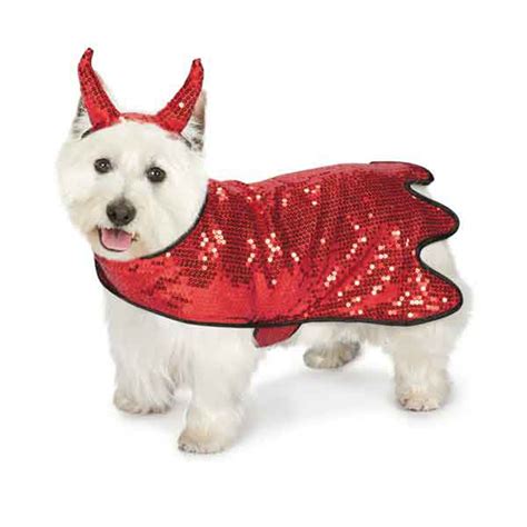 Zack And Zoey Sequin Devil Dog Costume Baxterboo