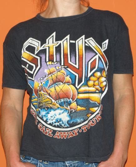 Vintage 1979 Styx Come Sail Away Concert Tour T Shirt 1970s Defunkd