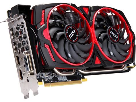 Msi Radeon Rx 570 Directx 12 Rx 570 Armor Mk2 8g Oc Video Card Neweggca