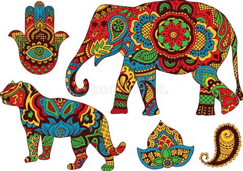 This leg mehandi design is beautiful. Indian patterns for design stock vector. Illustration of ...