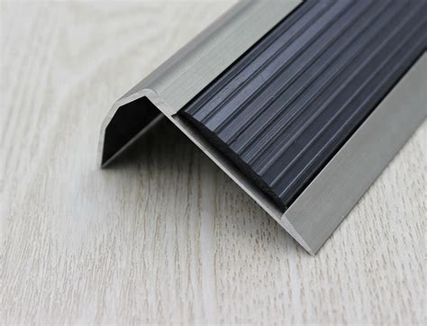 Aluminium Stair Nosing Anti Slip Insert Stair Nosing Intelovium Solutions Llp Bengaluru