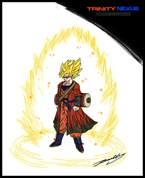Goku Super Saiyan Sage Sage Mode Goku By Trinitynexus384 On Deviantart