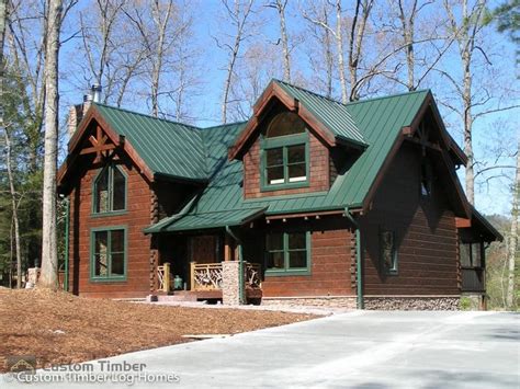 Log Home Exterior Pictures Custom Timber Log Homes Log Homes