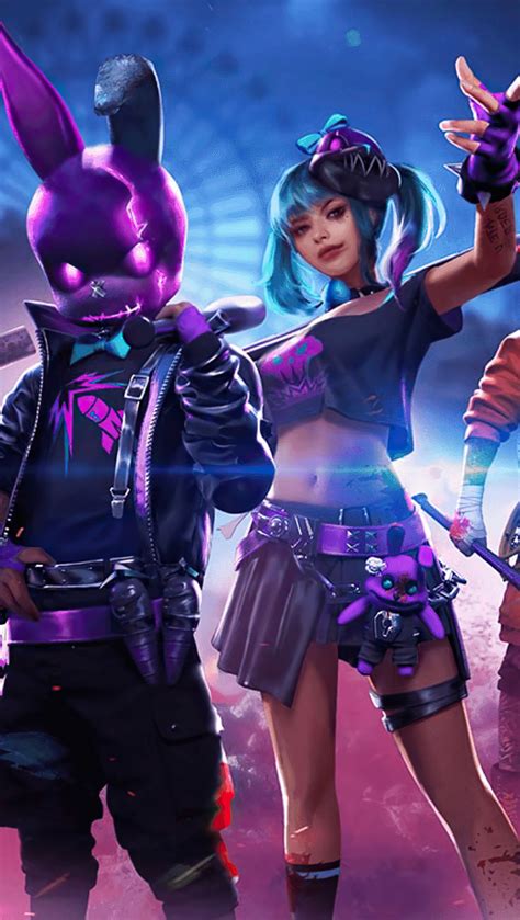 Personajes De Garena Free Fire Fondo De Pantalla 4k Ultra