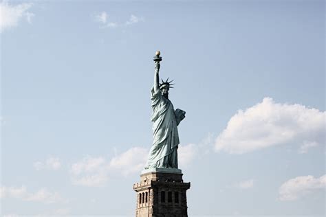 Free Images Architecture Sky New York Monument Statue Of Liberty
