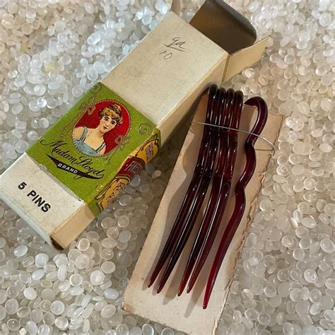Antique Hair Pins Still In Package Antique 1900s Hair Pin Etsy