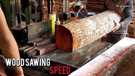 Sawmill Bandsawfastest Mahogany Sawing Technique In The World Lots