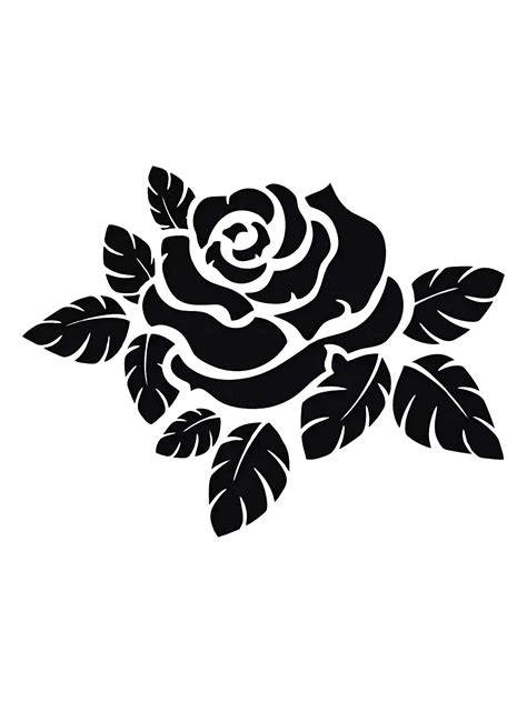 Free Printable Rose Flower Templates Best Flower Site