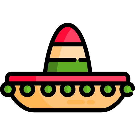 Mexican Hat Vector Svg Icon Svg Repo