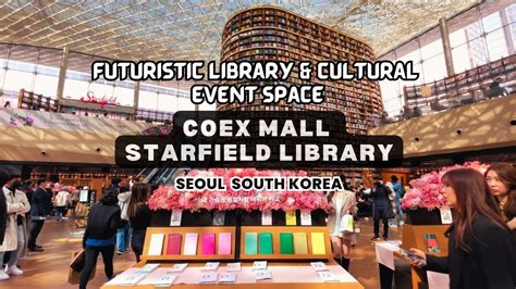 Futuristic Library At Starfield Coex Mall Coex Mall Seoul Korea Trip Hot Sex Picture