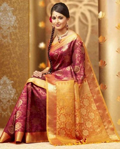 Kancheepuram Silk Half Fine Zari Gold Silk Sarees At Rs 1600 In Noida